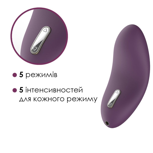 Клиторальный вибратор Svakom Echo Violet