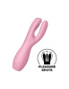 Клиторальный вибратор Satisfyer Threesome 3 Pink с тремя пальчиками