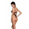 Эротическое боди с рисунком LOVELIA BODY black S/M - Passion || 