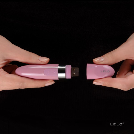 Шикарная вибропуля LELO Mia 2 Petal Pink, 6 режимов, мощные вибрации, водонепроницаемая || 