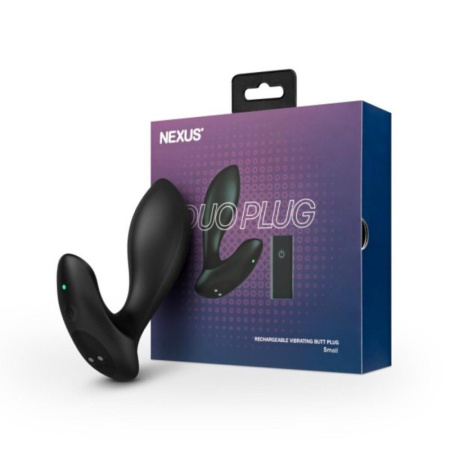 Анальная пробка Nexus DUO Remote Control Beginner Butt Plug Small - Black || 