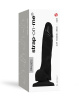 Реалистичный фаллоимитатор Strap-On-Me SOFT REALISTIC DILDO Black - Size S || 