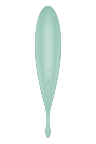 Смарт-вибратор для клитора с вакуумной стимуляцией Satisfyer Twirling Pro+ Mint