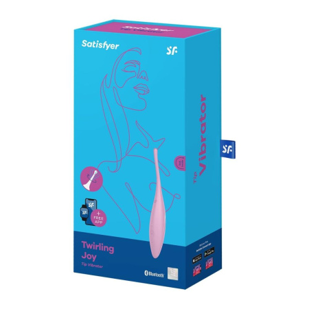 Смарт-вибратор для клитора Satisfyer Twirling Joy Pink || 