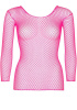 Топ Leg Avenue Long Sleeves T-Shirts Neon Pink One Size || 