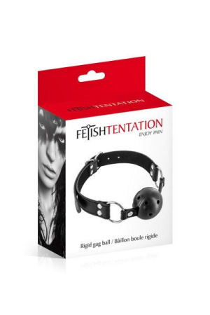 Воздухопроницаемый кляп Fetish Tentation Rigid Gag Ball || 