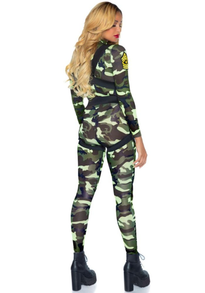 Эротический костюм парашютиста (десантника) Leg Avenue Pretty Paratrooper XL