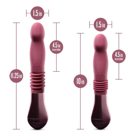 Пульсатор Temptasia by Blush - Trixie Thrusting Dildo - Wine Red || 