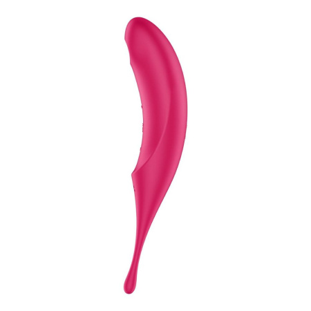 Вибратор для клитора с вакуумной стимуляцией Satisfyer Twirling Pro Red || 