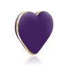 Вибратор-сердечко Rianne S: Heart Vibe Purple, 10 режимов, медицинский силикон, подарочная упаковка || 