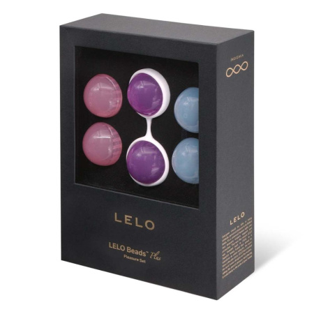 Набор вагинальных шариков LELO Beads Plus, диаметр 3,5 см, изменяемая нагрузка, 2х28, 2х37 и 2х60 г || 