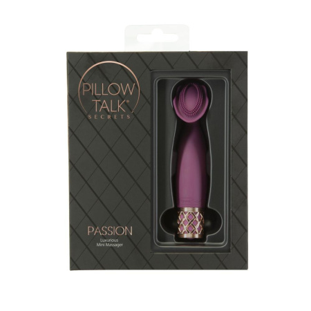 Клиторальный вибратор Pillow Talk Secrets - Passion - Clitoral Vibrator, 3 стимулирующих зоны || 