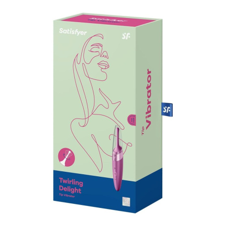 Вибратор для клитора Satisfyer Twirling Delight (Berry) || 