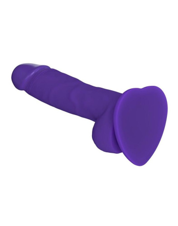 Реалистичный фаллоимитатор Strap-On-Me SOFT REALISTIC DILDO Violet - Size S || 