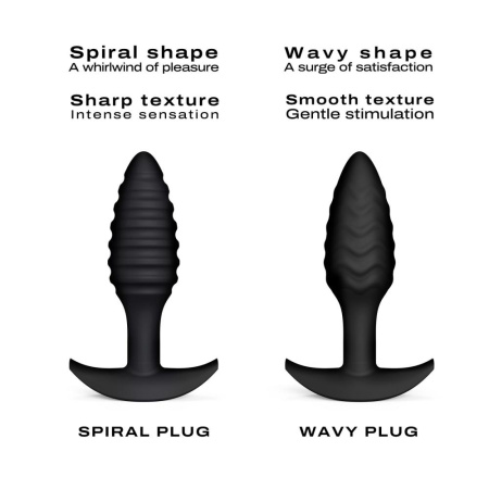 Анальная пробка Dorcel WAVY PLUG, диаметр 3 см, силикон || 