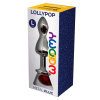 Металлическая анальная пробка Wooomy Lollypop Double Ball Metal Plug Red L диаметр 3,5, длина 10,5 с || 