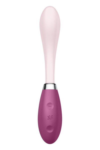 Вибратор Satisfyer G-Spot Flex 3 Red, гибкий ствол с фиксацией положения