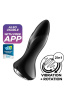 Анальная смарт-вибропробка с жемчужным массажем Satisfyer Rotator Plug 1+ Black || 