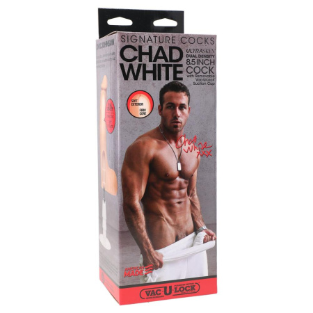 Фаллоимитатор Doc Johnson Signature Cocks – Chad White 8,5 inch UltraSkyn || 