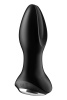 Анальная смарт вибропробка с жемчужным массажем Satisfyer Rotator Plug 2+ Black || 