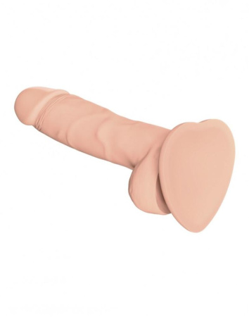 Реалистичный фаллоимитатор Strap-On-Me SOFT REALISTIC DILDO Vanilla - Size S || 