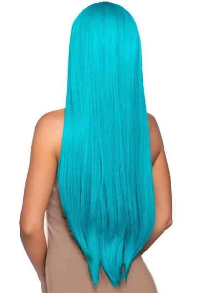 Парик Leg Avenue 33″ Long straight center part wig turquoise