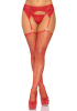 Пояс для чулок Leg Avenue Rhinestone garterbelt Red One Size