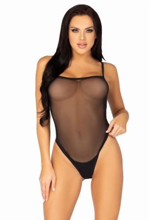 Боди Leg Avenue Cami bodysuit with thong Black XL