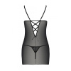 Сорочка с вырезами на груди + стринги LOVELIA CHEMISE black L/XL - Passion || 