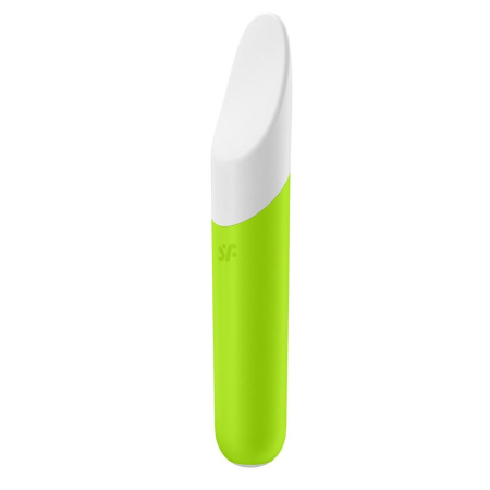 Минивибратор с гибким язычком Satisfyer Ultra Power Bullet 7 Green || 