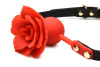 Кляп Master Series Blossom Silicone Rose Gag - Red || 