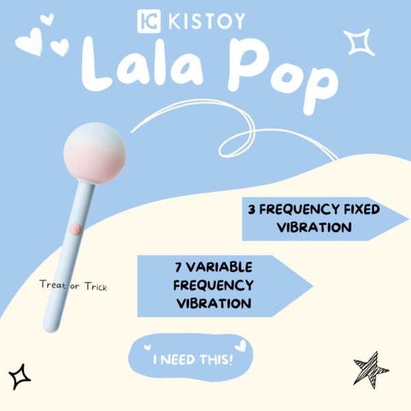 Вибратор KISTOY Lala Pop