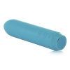 Минивибратор Je Joue - Classic Bullet Vibrator Teal с глубокой вибрацией и фиксацией на палец || 