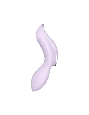 Вакуумный стимулятор с вибрацией Satisfyer Curvy Trinity 2 Violet || 