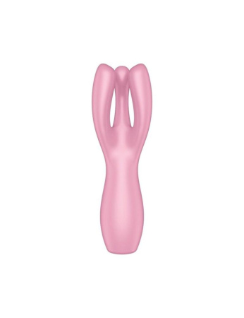 Клиторальный вибратор Satisfyer Threesome 3 Pink с тремя пальчиками || 