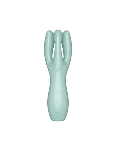 Клиторальный вибратор Satisfyer Threesome 3 Mint с тремя пальчиками