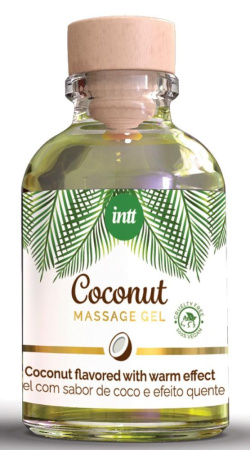 Массажный гель для интимных зон Intt Coconut Vegan (30 мл) || 