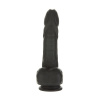 Фаллоимитатор Naked Addiction – 8.6” Silicone Rotating & Thrusting Vibrating Dildo with Remote Black || 