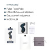 Вакуумный клиторальный стимулятор Svakom Pulse Pure Navy Blue, 5 режимов, 5 интенсивностей в каждом || 