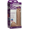 Фаллоимитатор Doc Johnson Vac-U-Lock - 8 Inch ULTRASKYN Cock White, диаметр 5,1см || 