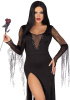 Эротический костюм Мортиши Аддамс Leg Avenue Sexy Spooky Morticia L