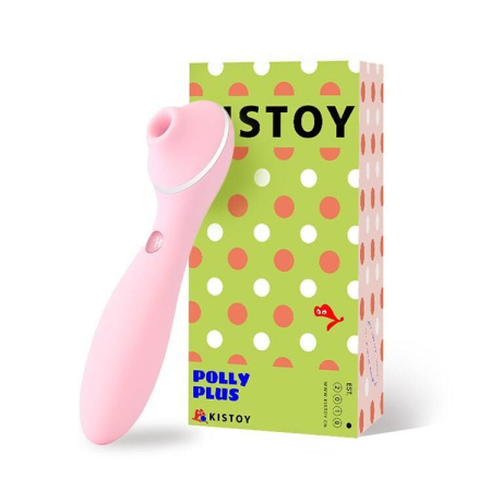 Вакуумный вибратор KISTOY Polly Plus Pink