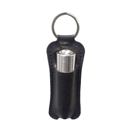 Вибропуля PowerBullet First-Class Bullet 2.5″ with Key Chain Pouch, Silver, 9 режимов вибрации || 