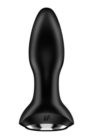 Анальная смарт вибропробка с жемчужным массажем Satisfyer Rotator Plug 2+ Black || 